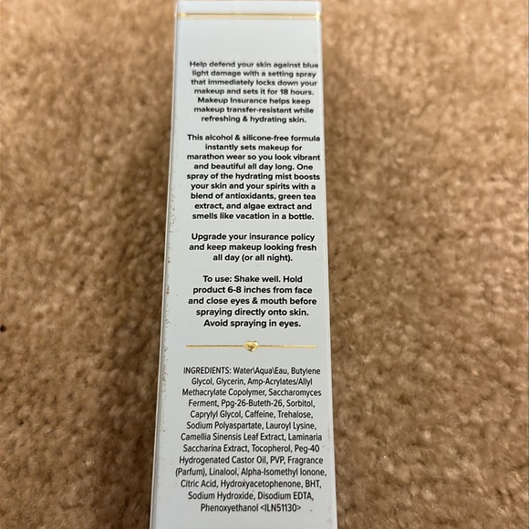 Too Faced Makeup Insurance Setting Spray - Picture 2 of 3
